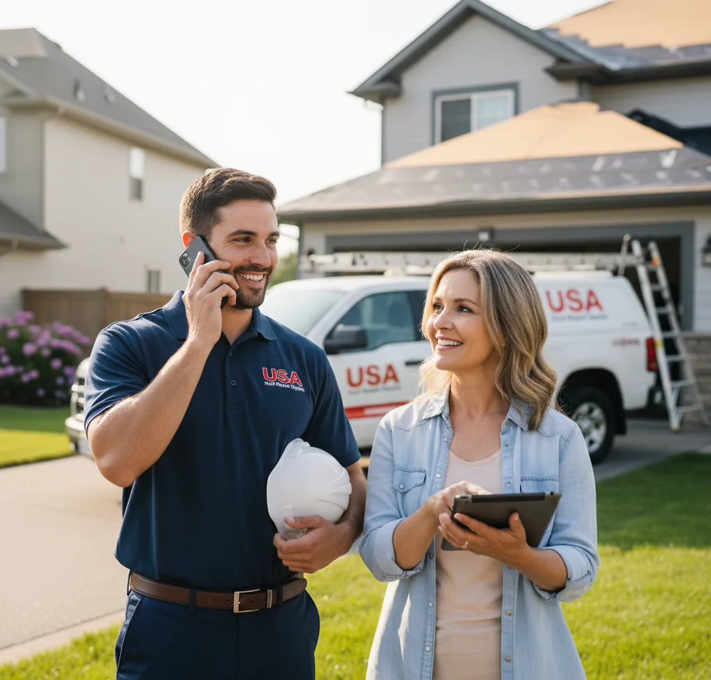 USA Roof Repair Experts customer support in Sylva